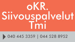 Tmi Okr. Siivouspalvelut logo